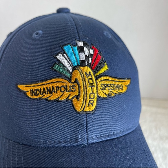 New Indianapolis Speedway Navy Cap 100% Cotton - Picture 6 of 8